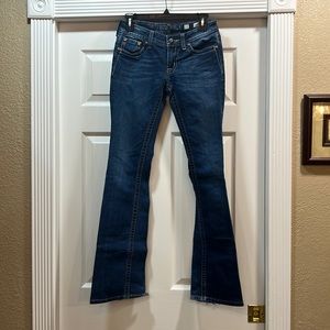 Miss me jeans boot cut size 27 inseam 34
